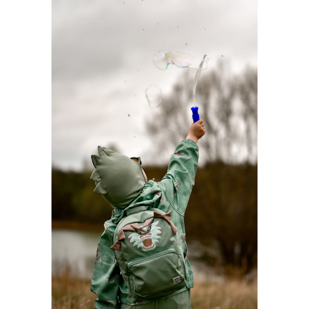 Mikk-Line Green Bay Dino Cotton Fullface