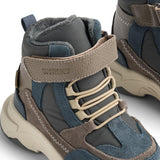 Wheat Dark Petroleum Sneaker Bootie Muni 2.0 Tex
