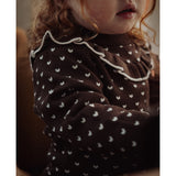 Fliink Coffee Bean / Sandshell Fame Contrast Blouse