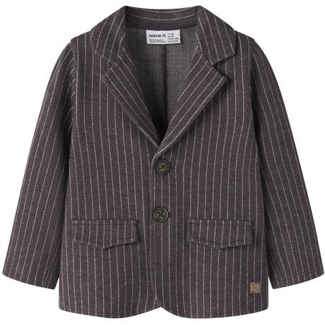 Name It Chocolate Plum Nmmrobino Sweat Blazer Unb