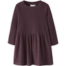 Name It Catawba Grape Nmfveloa Ls Velvet Dress