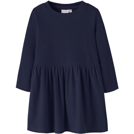 Name It Evening Blue Nmfveloa Ls Velvet Dress