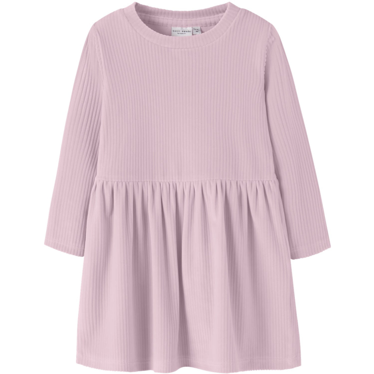 Name It Mauve Shadows Nmfveloa Ls Velvet Dress