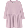 Name It Mauve Shadows Nmfveloa Ls Velvet Dress