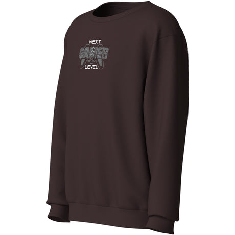 Name It Chocolate Plum Gamer Nkmvildar Ls Nreg Sweat Bru