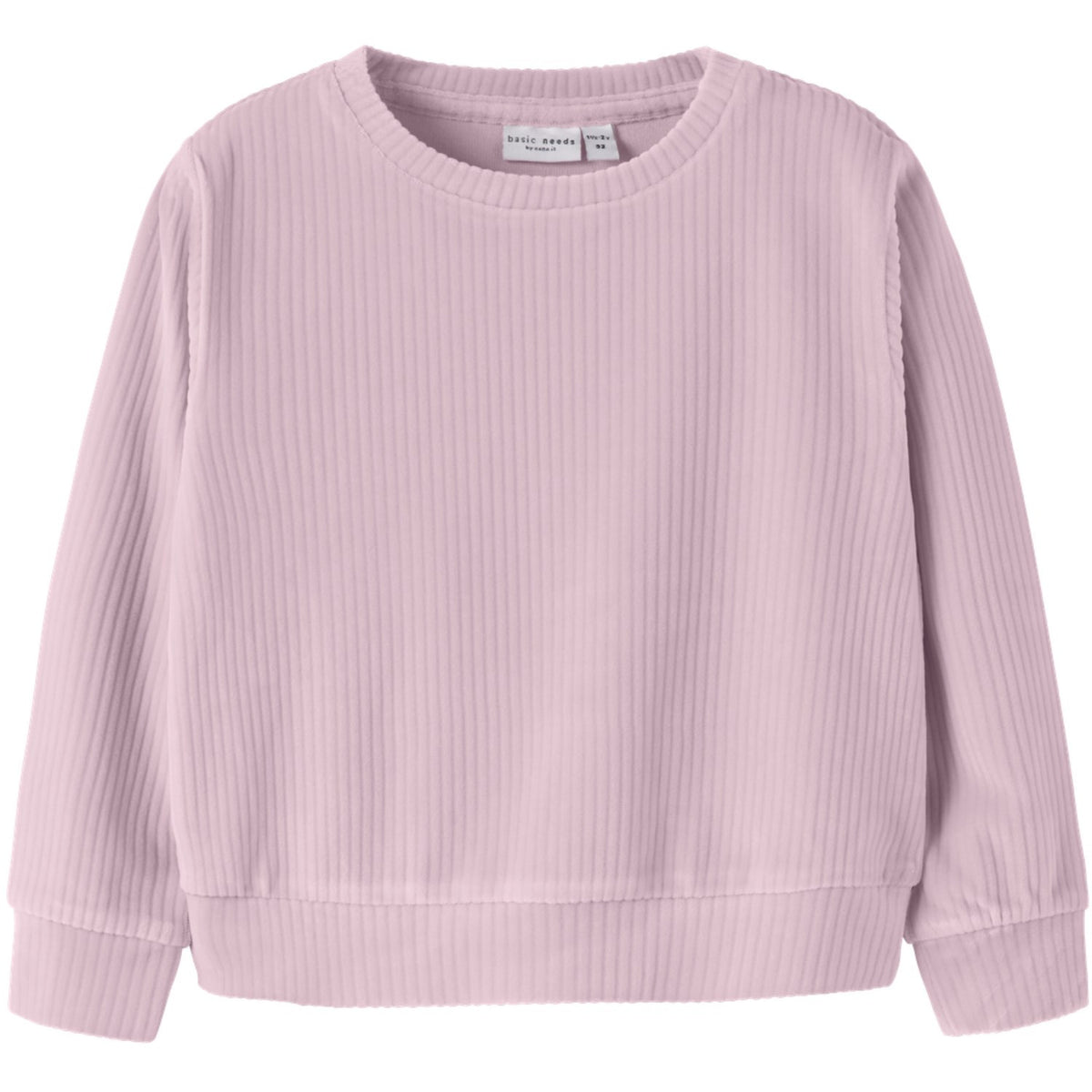 Name It Mauve Shadows Nmfveloa Ls Velvet Short Top