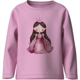 Name It Full Blooming Pink Pink Princess Nmfvotea Ls Nreg Top