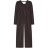 Name It Chocolate Plum Nkfraka Ls Jumpsuit