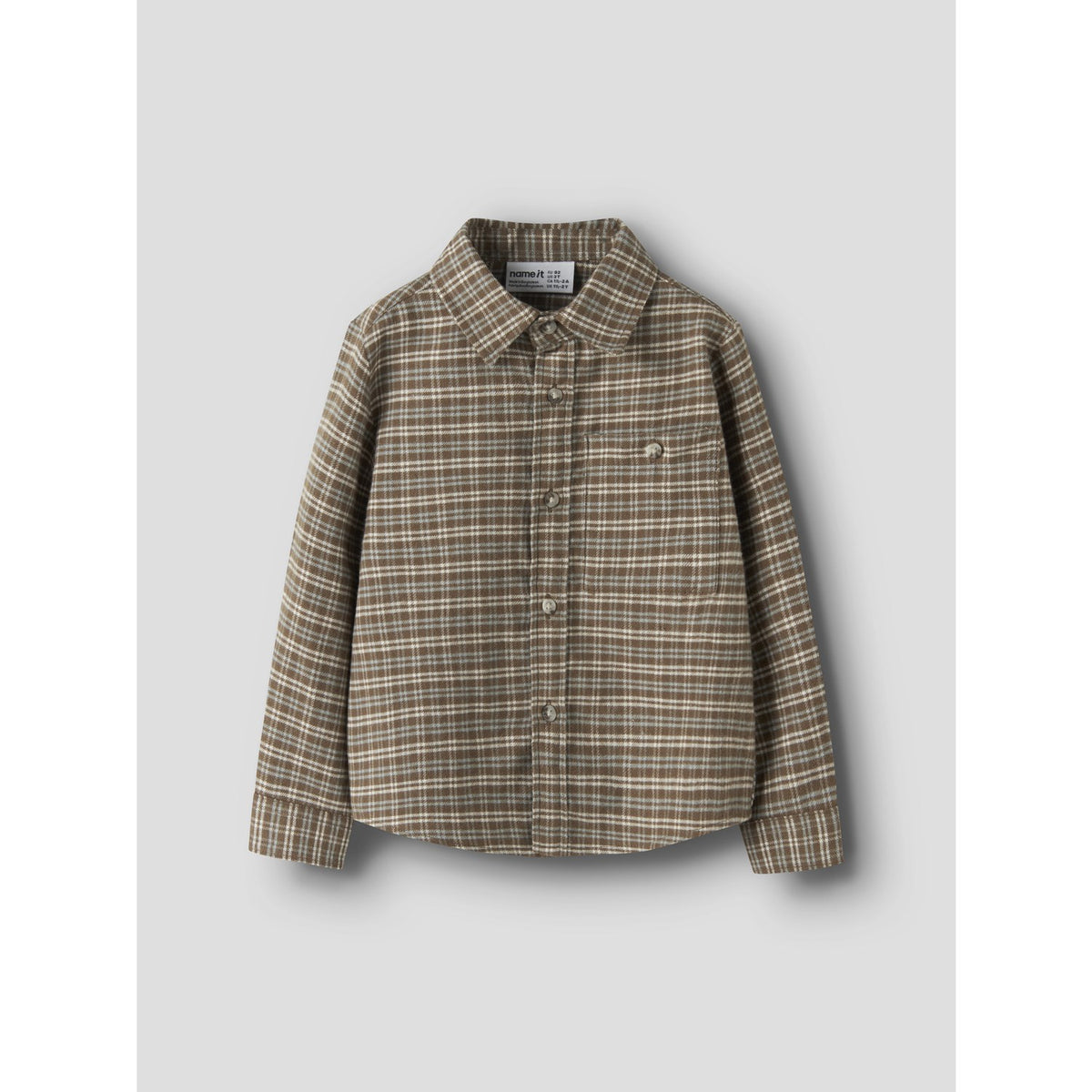 Name It Sepia Nmmrem Ls Nreg Shirt