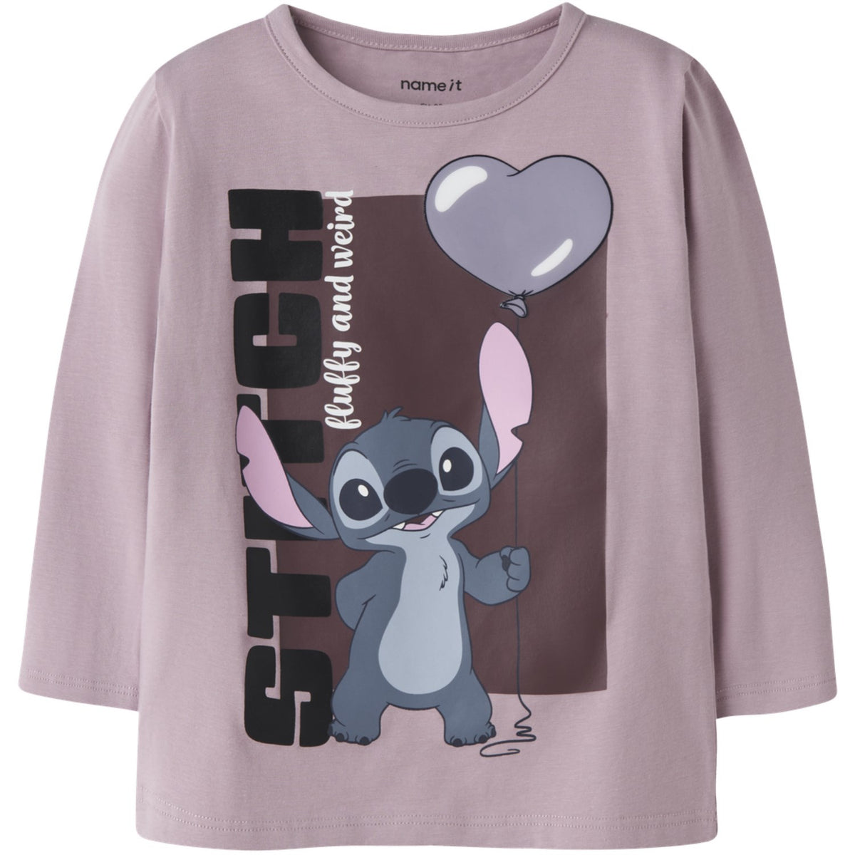 Name It Mauve Shadows Nmfoda Stitch Ls Nreg Top Box Wdi