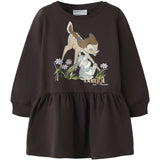 Name It Chocolate Plum Nmfnora Bambi Swe Dress Bru Wdi