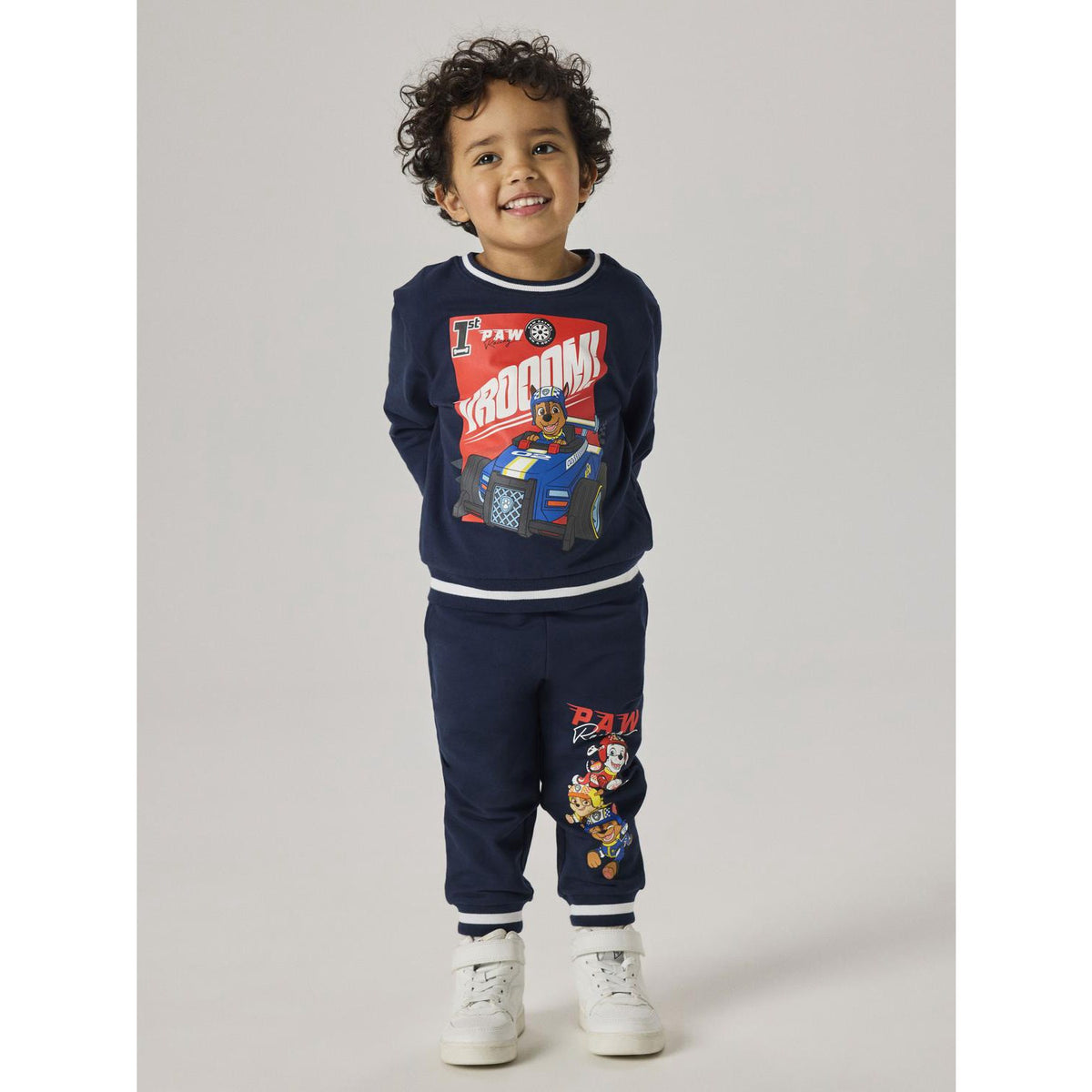 Name It Navy Blazer Nmmodin Paw Sweat Pants Bru Cplg