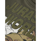 Name It Olive Night Nmmosh Jurassic Nreg Sweat Bru Sky