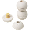 MODU Sand Grey / Honey Yellow 3 X Foam Balls