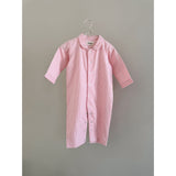 Lalaby Tiny Check Pink Classic Pj Suit