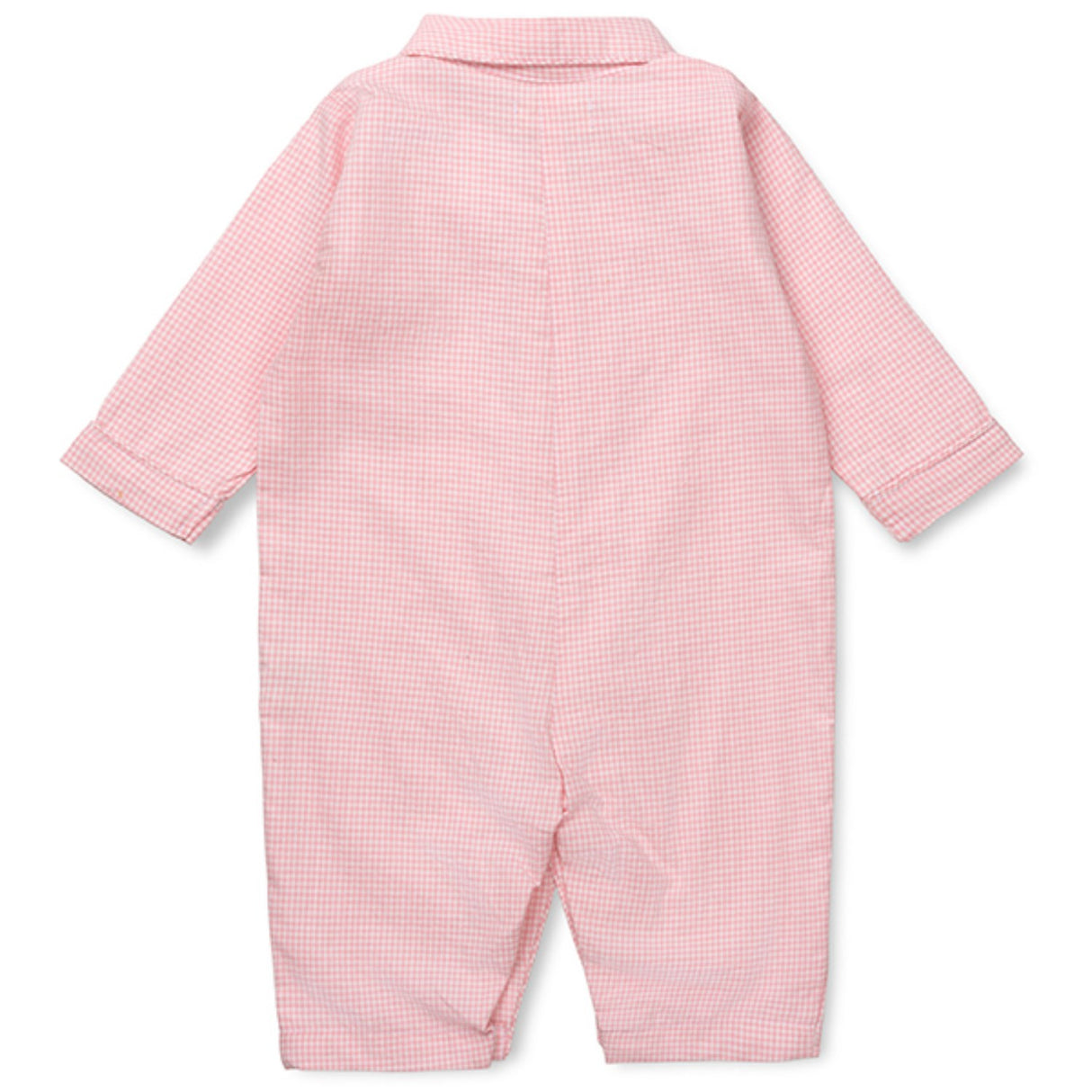 Lalaby Tiny Check Pink Classic Pj Suit