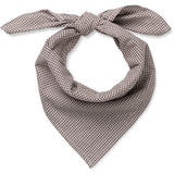 Lalaby Tiny Check Brown Vera Scarf
