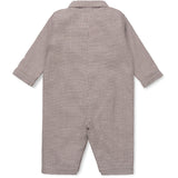 Lalaby Tiny Check Brown Classic Pj Suit