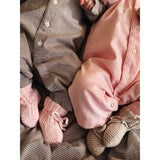 Lalaby Tiny Check Pink Classic Pj Suit