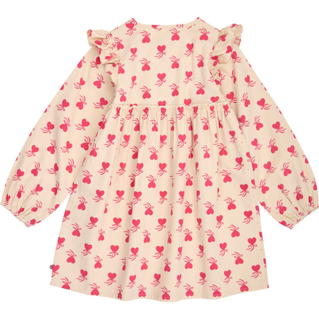 Müsli Oak/ Rouge Red Love Letter L/S Dress