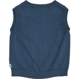Müsli Navy Old English Knit Vest Baby