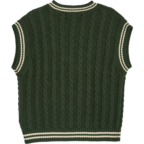 Müsli Forest Green Knit Cable Vest