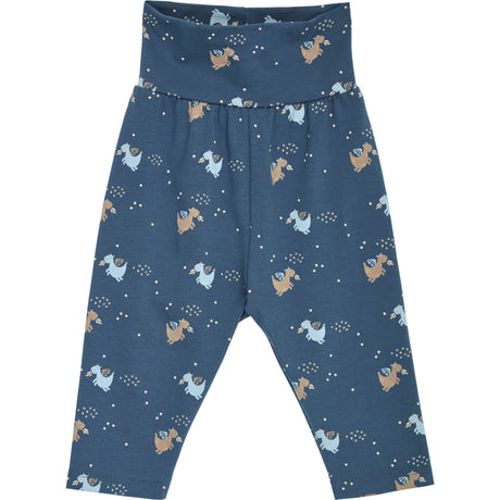 Müsli Navy/ Soft Blue/ Walnut Storybook Pants Baby