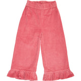 Müsli Baroque Rose Corduroy Frill Wide Leg Pants