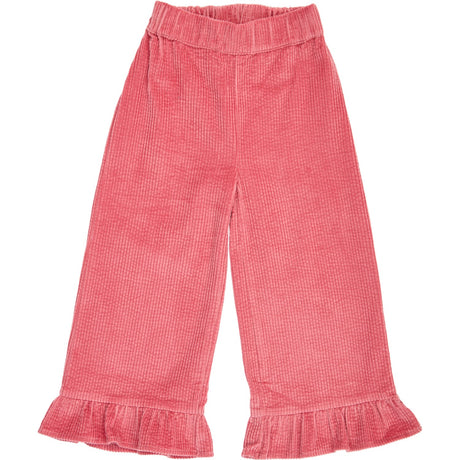 Müsli Baroque Rose Corduroy Frill Wide Leg Pants