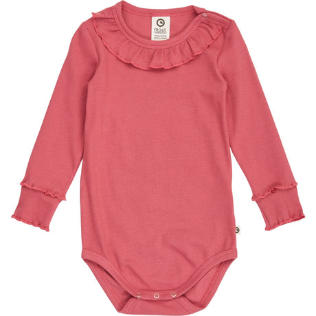 Müsli Baroque Rose Cozy Me Rib Frill Collar L/S Body