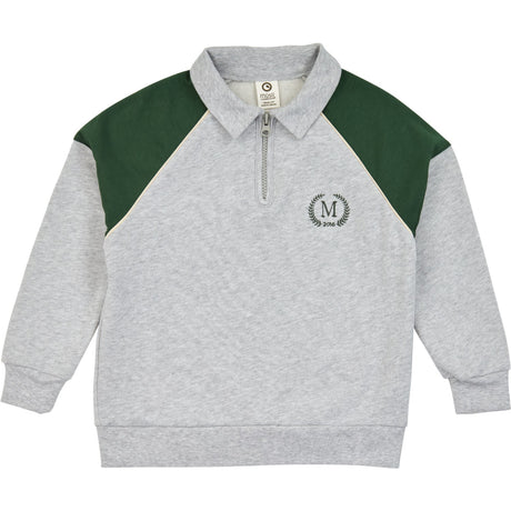 Müsli Pale Greymarl Superfan Sweat L/S Zip Polo