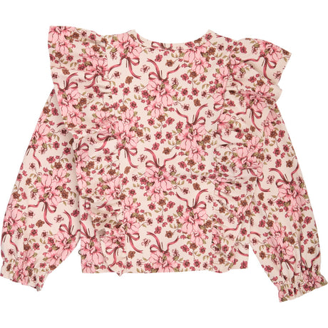 Müsli Oak/ Blush/ Baroque Rose Bouquet Ruffle L/S T