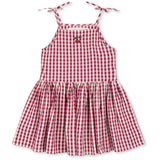 Konges Sløjd Raspberry Check Isotta Dress Gots