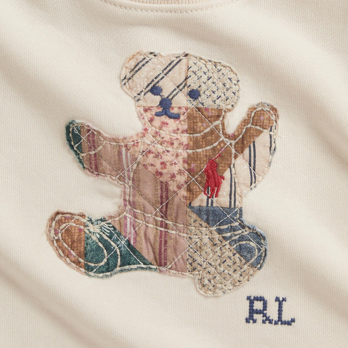 Ralph Lauren Baby Guide Cream Pants Set