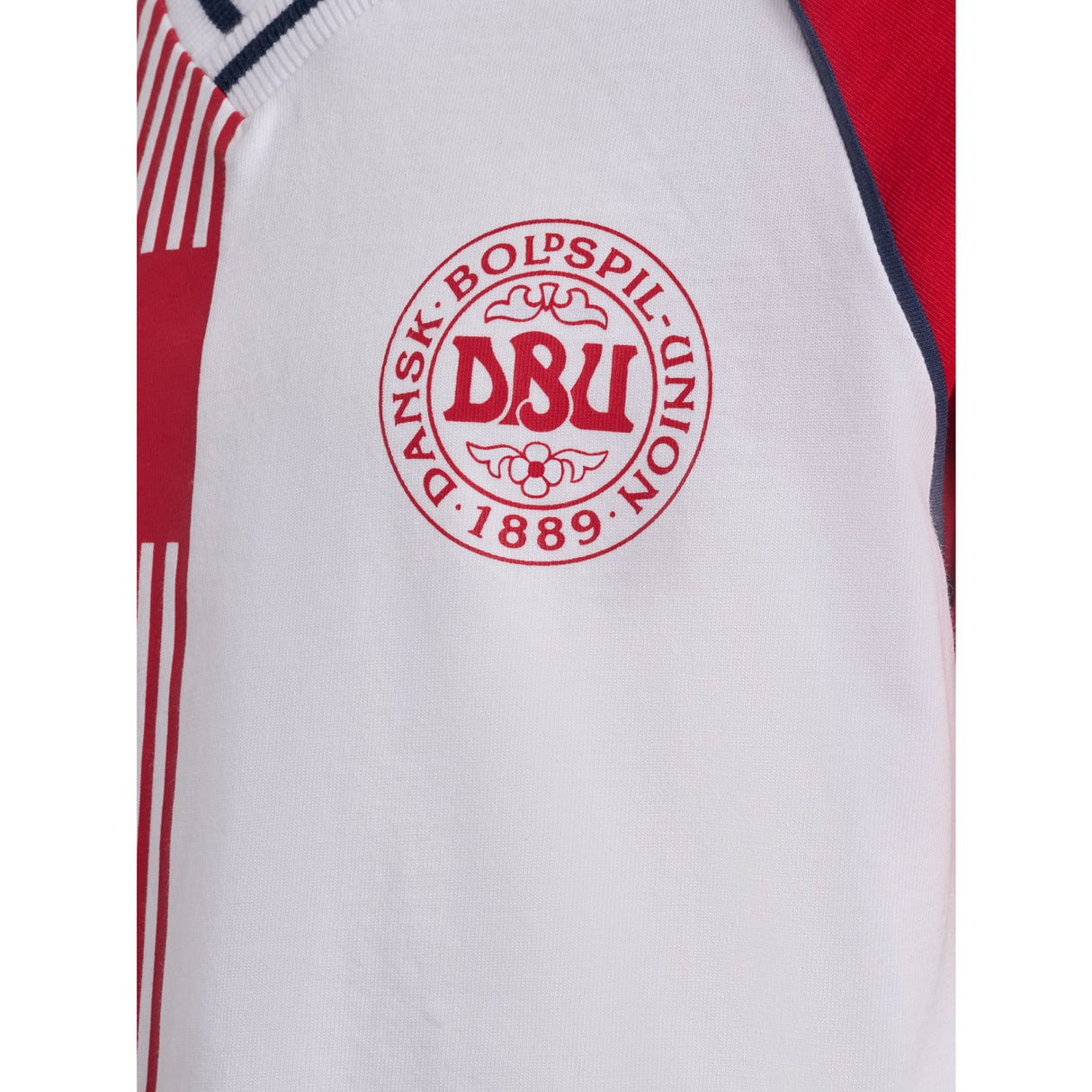 Hummel Tango Red Jr Reg Dbu Stripy T-Shirt S/S