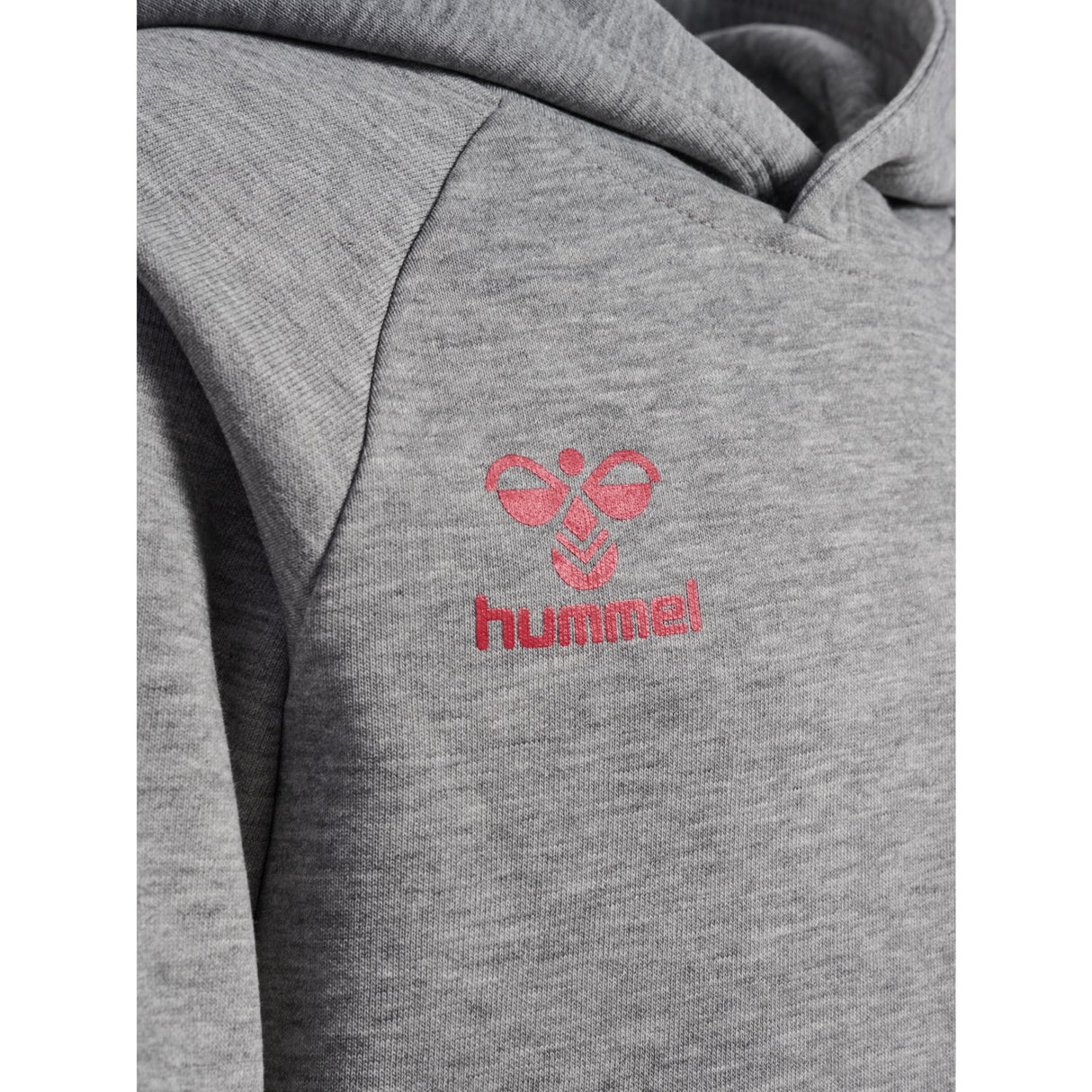 Hummel Grey Melange Jr Reg Dbu Hoodie