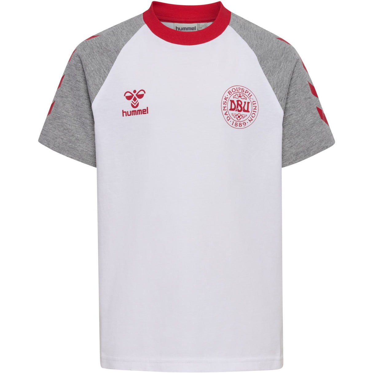 Hummel White Jr Reg Dbu T-Shirt S/S