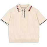 Konges Sløjd Almond Milk Mio Knit Polo Gots