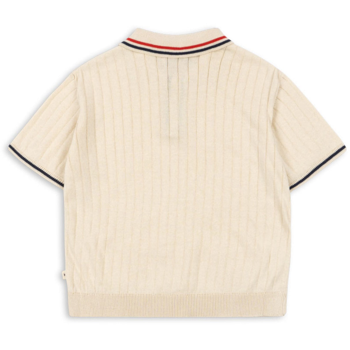 Konges Sløjd Almond Milk Mio Knit Polo Gots