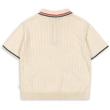Konges Sløjd Almond Milk Mio Knit Polo Gots