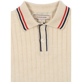 Konges Sløjd Almond Milk Mio Knit Polo Gots