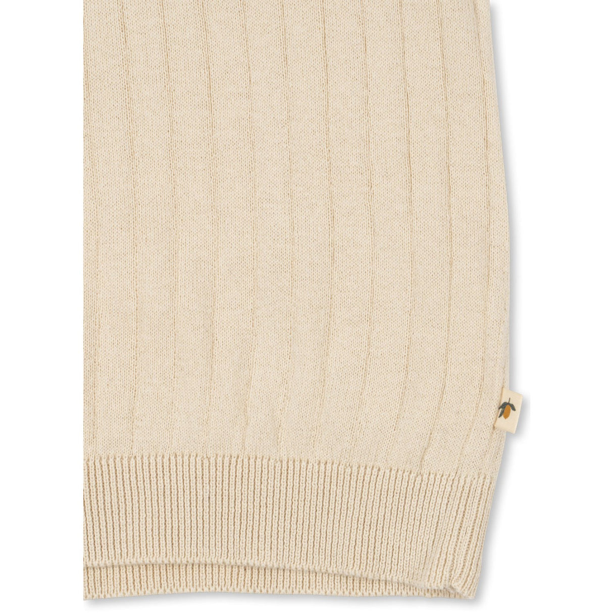 Konges Sløjd Almond Milk Mio Knit Polo Gots