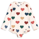 Konges Sløjd Bon Coeur Coloré Manuca Ls Swimsuit Grs