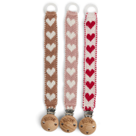 Smallstuff Red Hearts Pacifier String