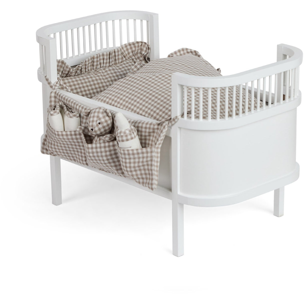 Smallstuff Delicate Nature Gingham Doll Bedding