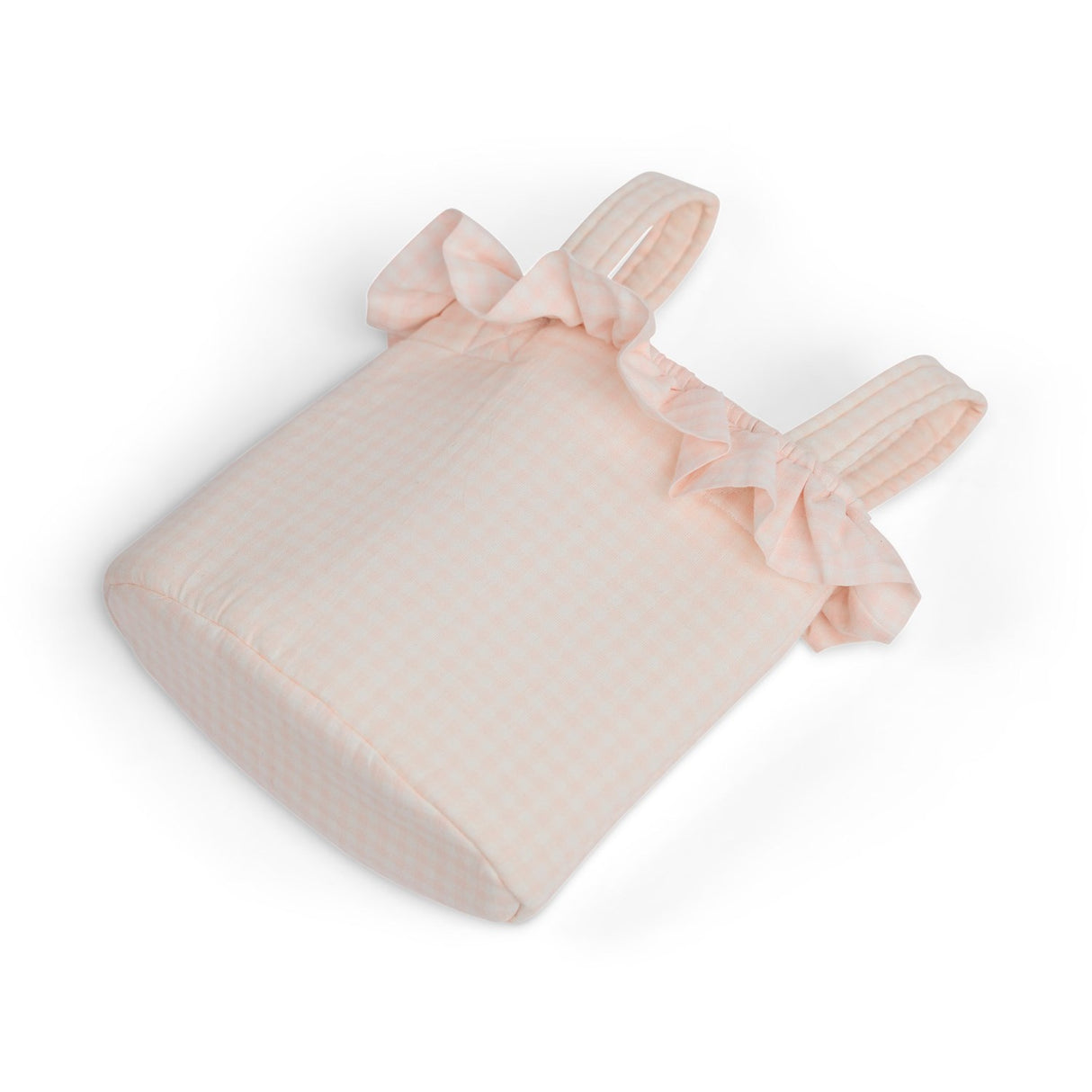 Smallstuff Delicate Rose Gingham Bag For Doll Pram