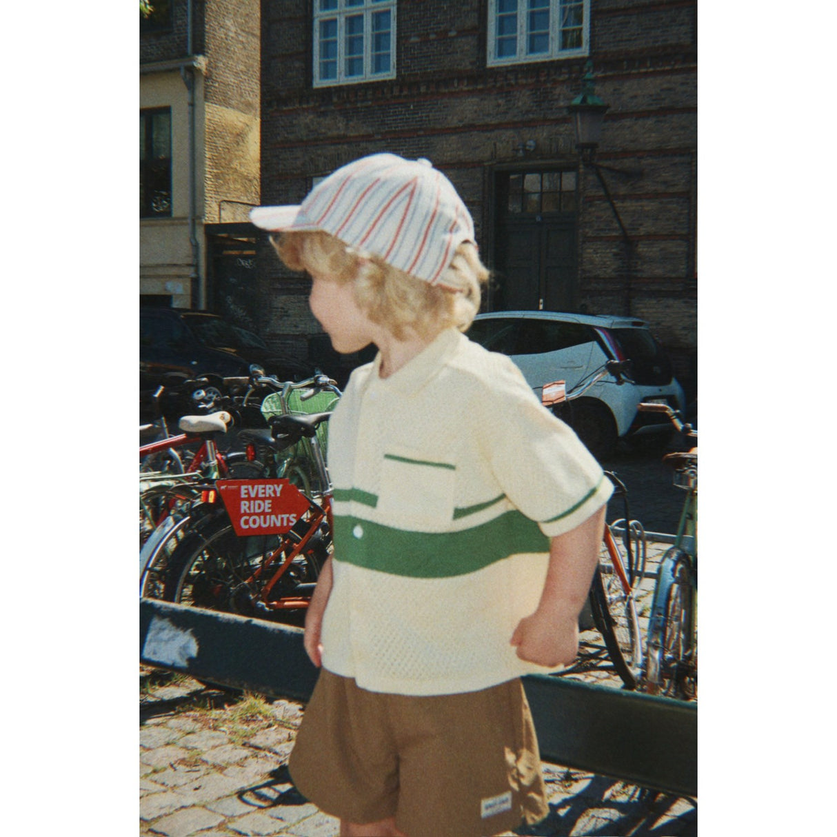 Konges Sløjd Stripe Winds Frankie Cap Gots