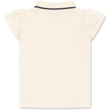 Konges Sløjd Antique White Florita Polo Shirt Ocs