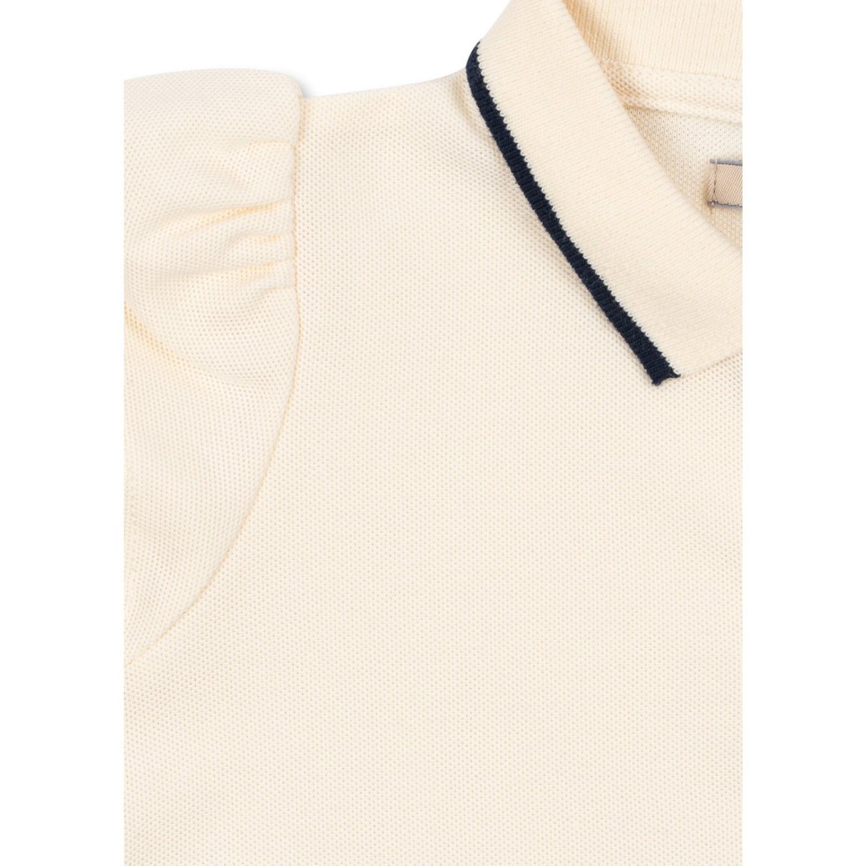 Konges Sløjd Antique White Florita Polo Shirt Ocs
