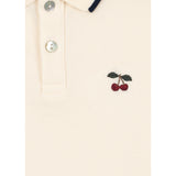 Konges Sløjd Antique White Florita Polo Shirt Ocs